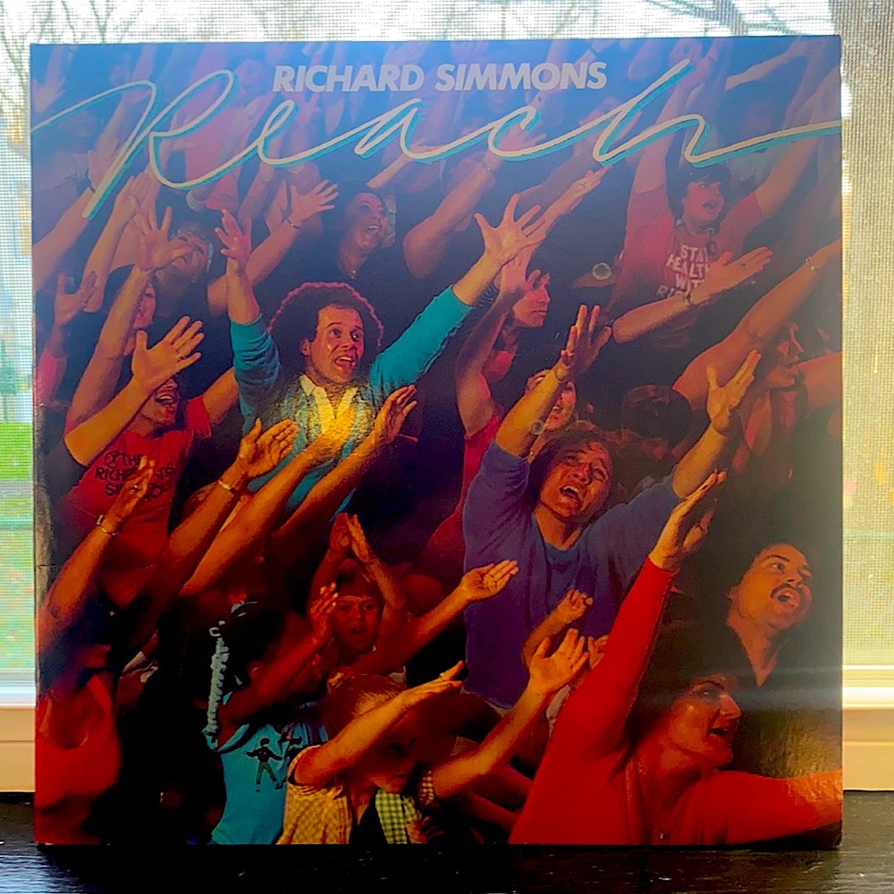 Original 1982 Richard Simmons Reach Workout Record